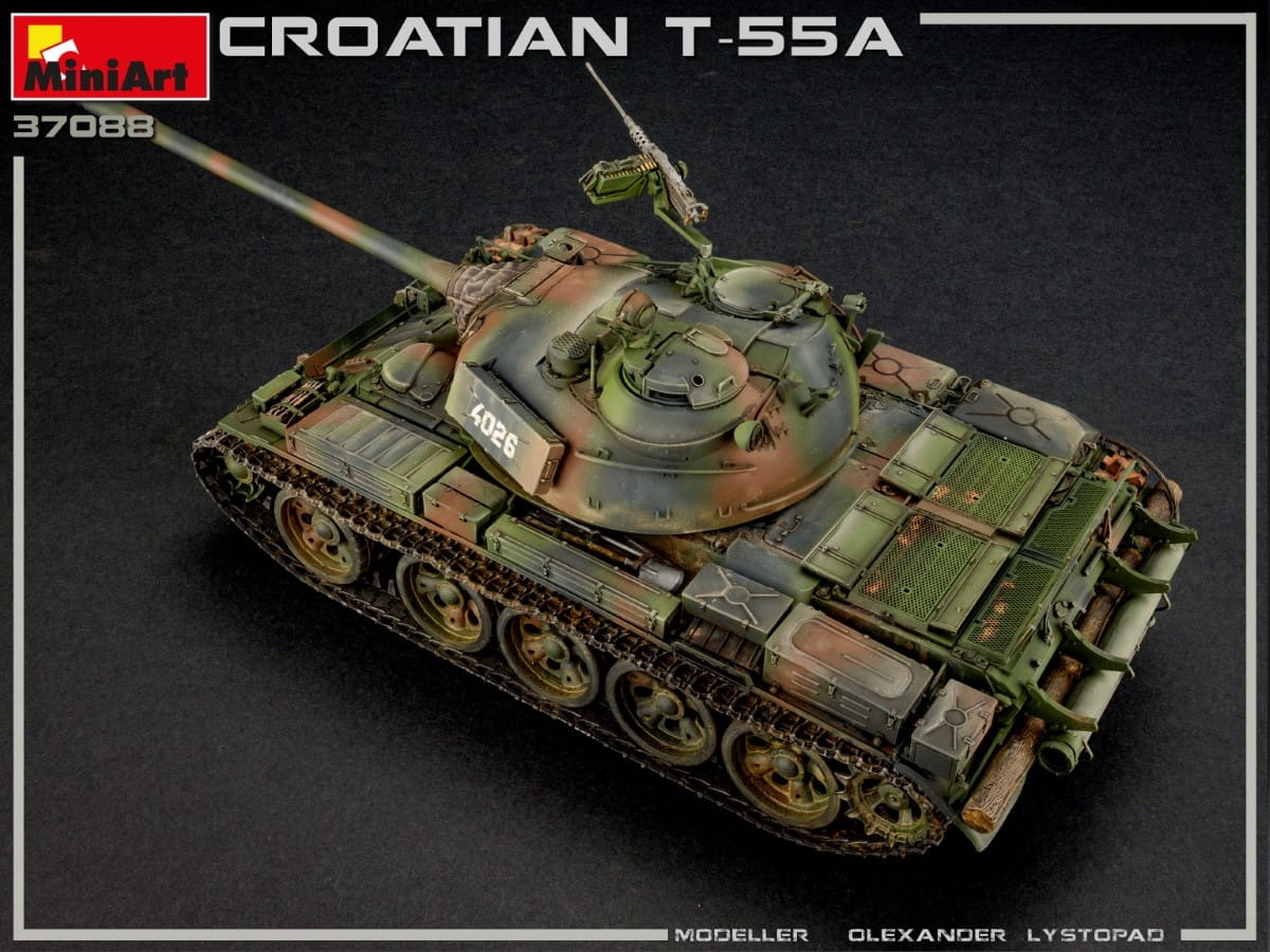 Zdjęcie dodatkowe produktu Croatian T-55a 1:35 MiniArt 37088