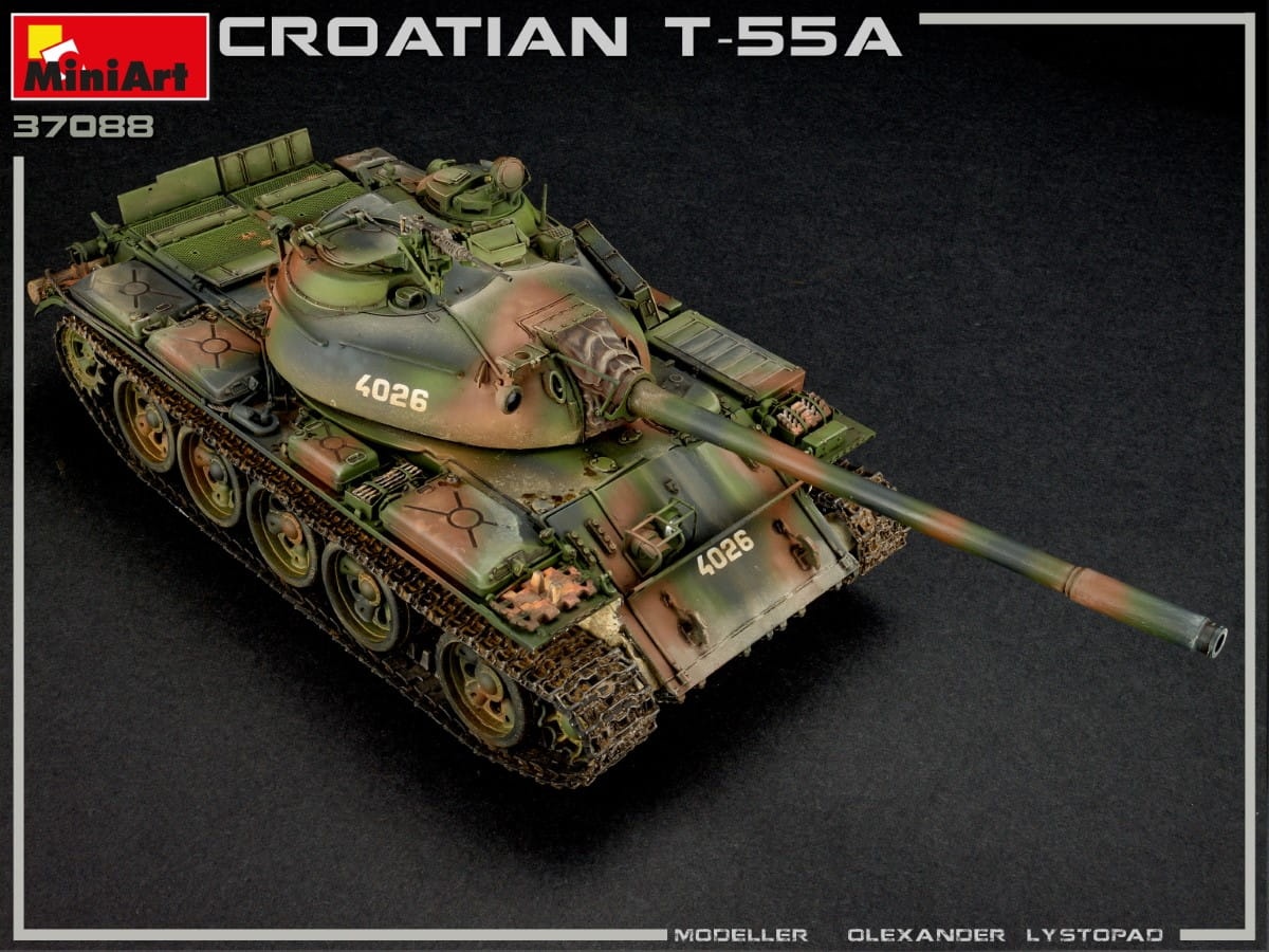 Zdjęcie dodatkowe produktu Croatian T-55a 1:35 MiniArt 37088