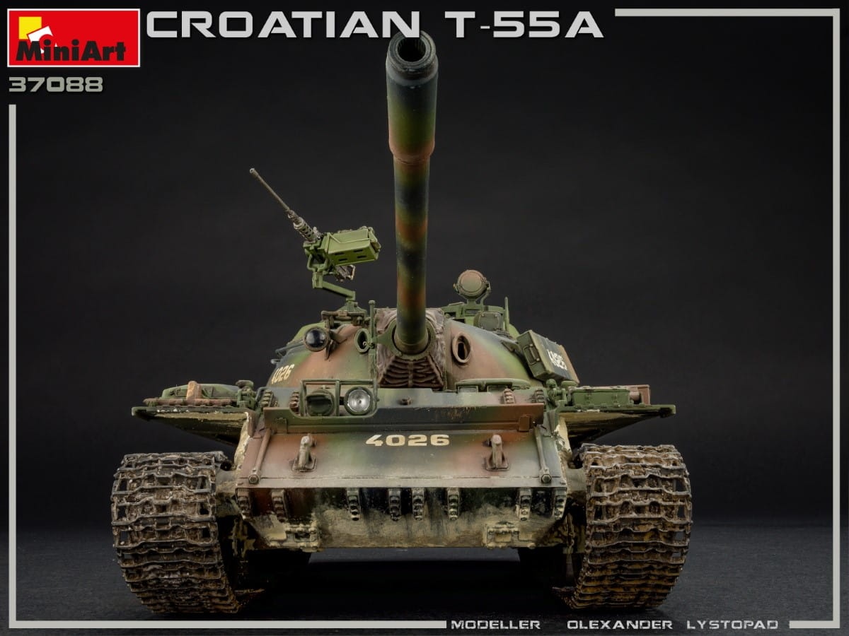 Zdjęcie dodatkowe produktu Croatian T-55a 1:35 MiniArt 37088