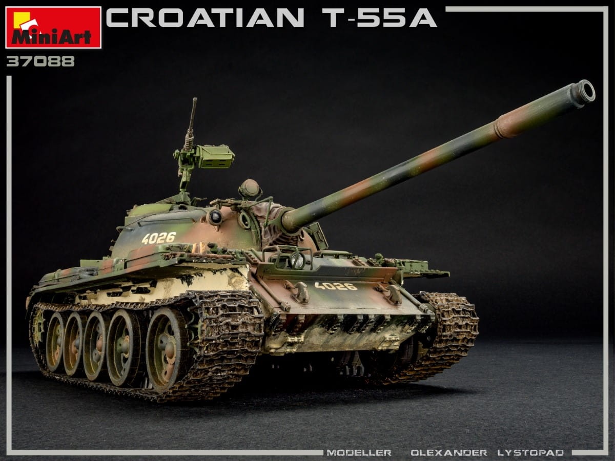 Zdjęcie dodatkowe produktu Croatian T-55a 1:35 MiniArt 37088