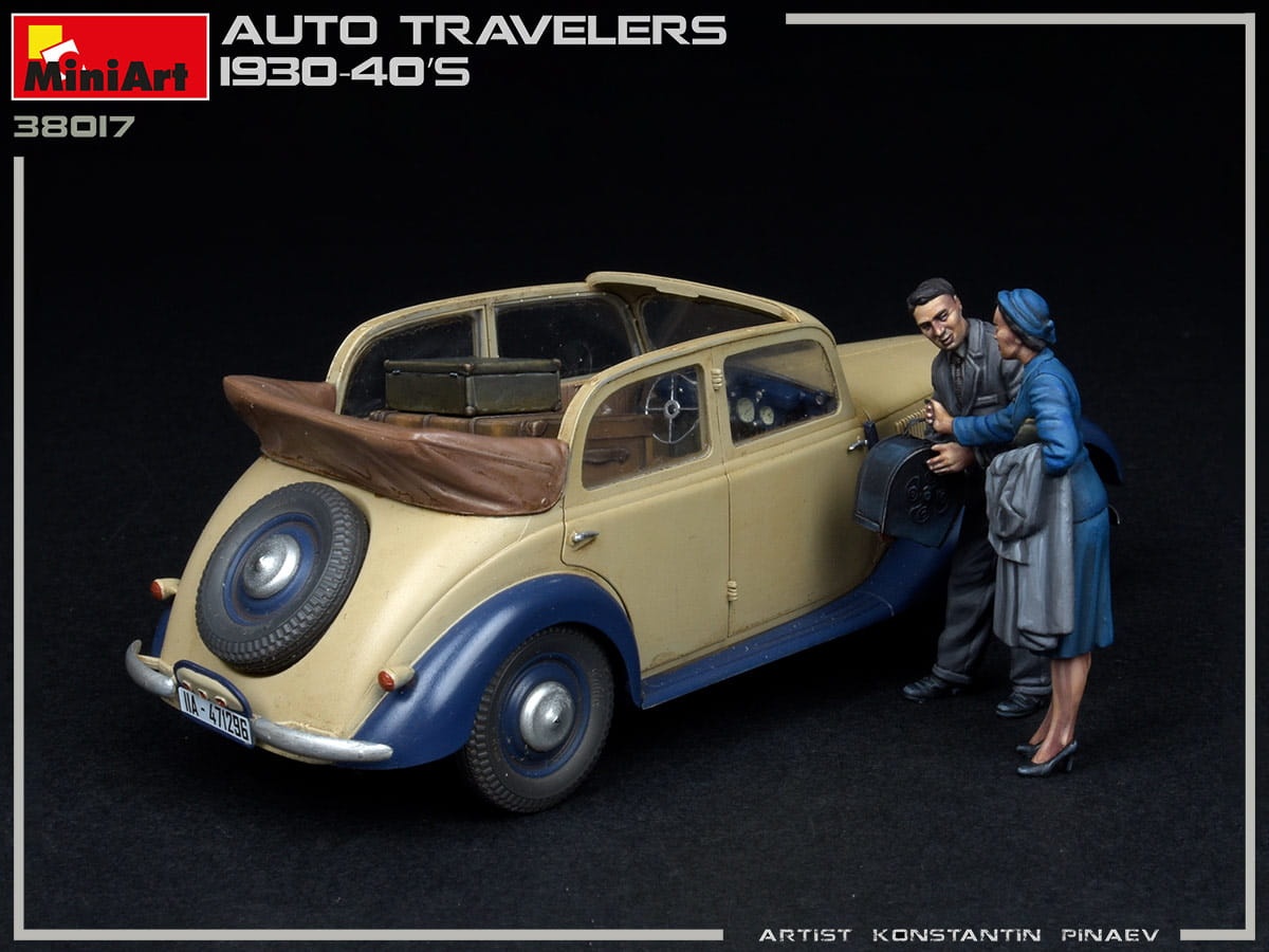 Zdjęcie dodatkowe produktu Auto Travelers 1930-40s 1:35 MiniArt 38017