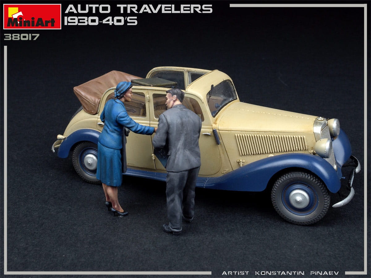 Zdjęcie dodatkowe produktu Auto Travelers 1930-40s 1:35 MiniArt 38017