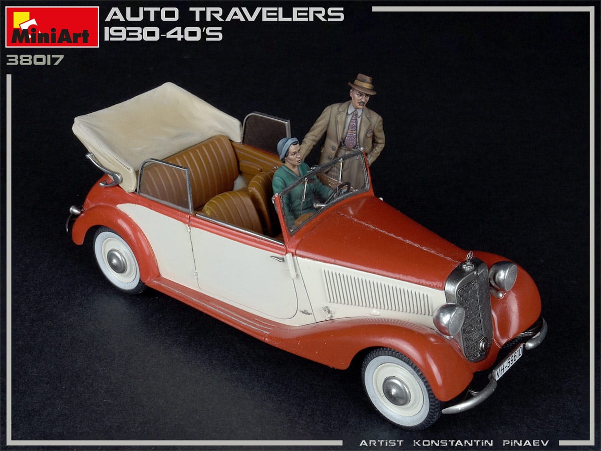 Zdjęcie dodatkowe produktu Auto Travelers 1930-40s 1:35 MiniArt 38017