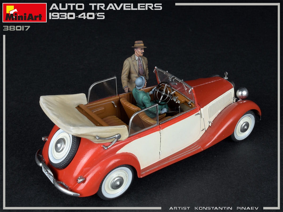 Zdjęcie dodatkowe produktu Auto Travelers 1930-40s 1:35 MiniArt 38017