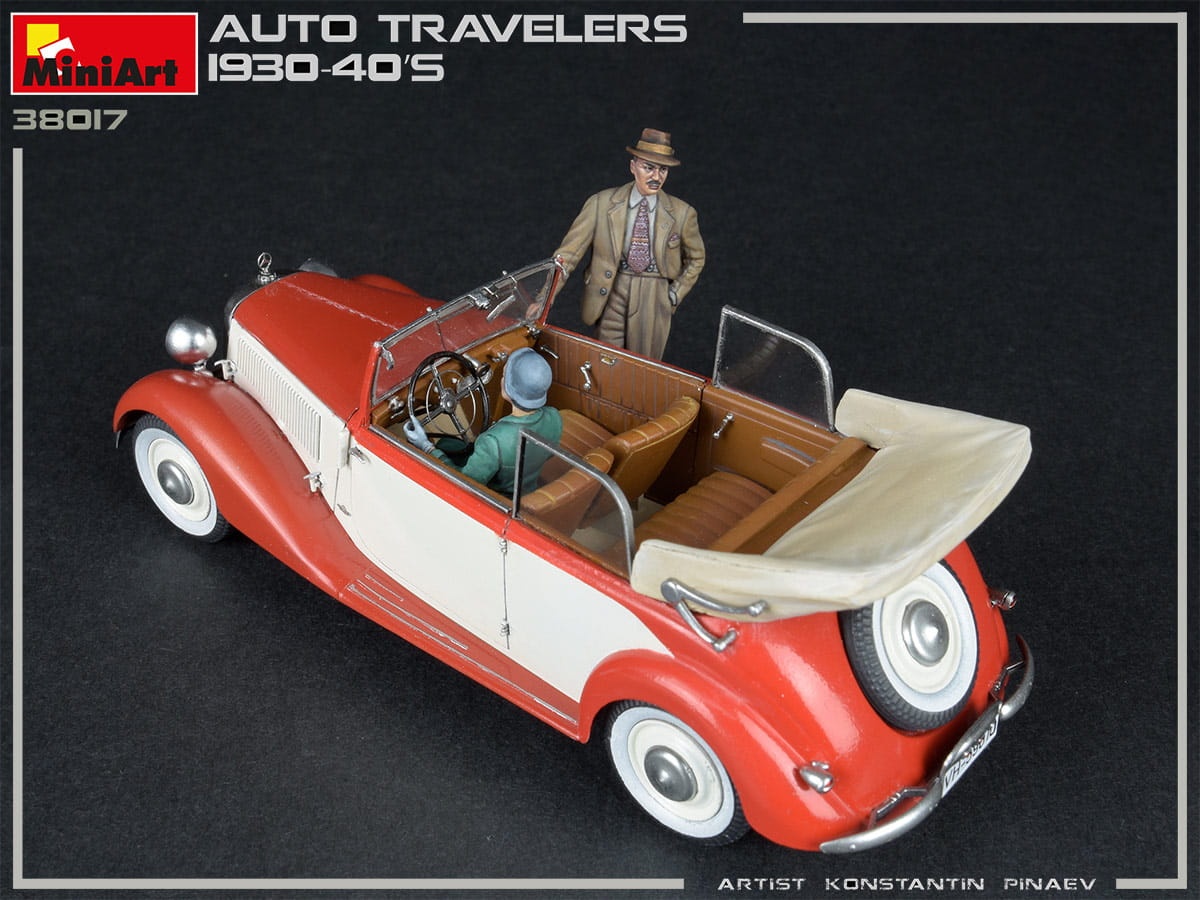 Zdjęcie dodatkowe produktu Auto Travelers 1930-40s 1:35 MiniArt 38017