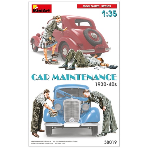 Car Maintenance 1930-40s 1:35 MiniArt 38019