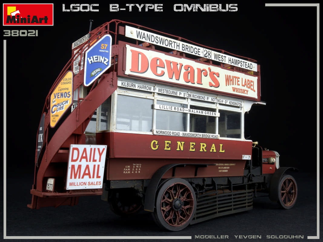 Zdjęcie dodatkowe produktu Lgoc B-type London Omnibus 1:35 MiniArt 38021