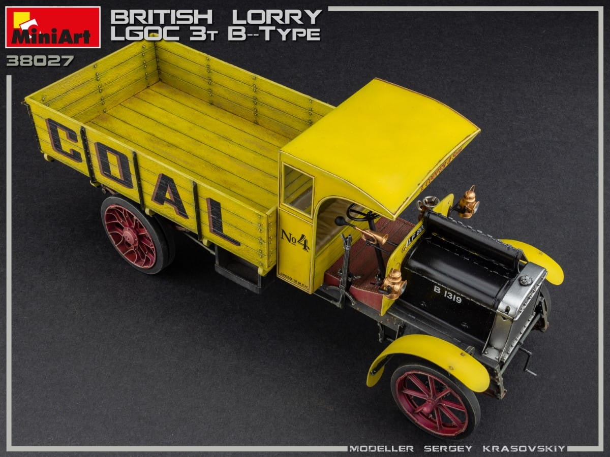 Zdjęcie dodatkowe produktu British Lorry 3t Lgoc B-type 1:35 MiniArt 38027