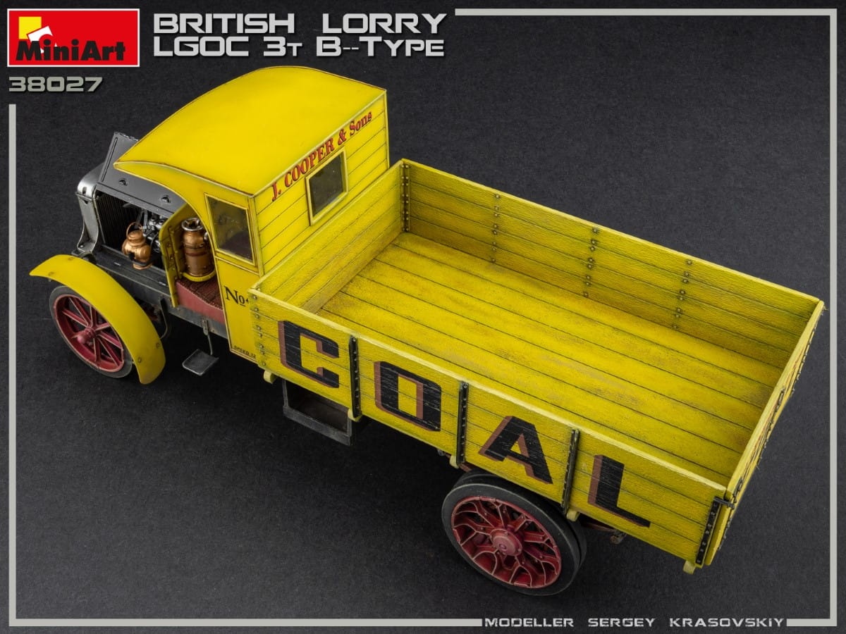 Zdjęcie dodatkowe produktu British Lorry 3t Lgoc B-type 1:35 MiniArt 38027