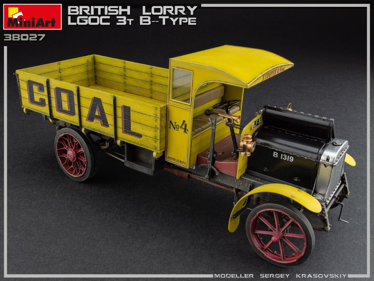 Zdjęcie dodatkowe produktu British Lorry 3t Lgoc B-type 1:35 MiniArt 38027