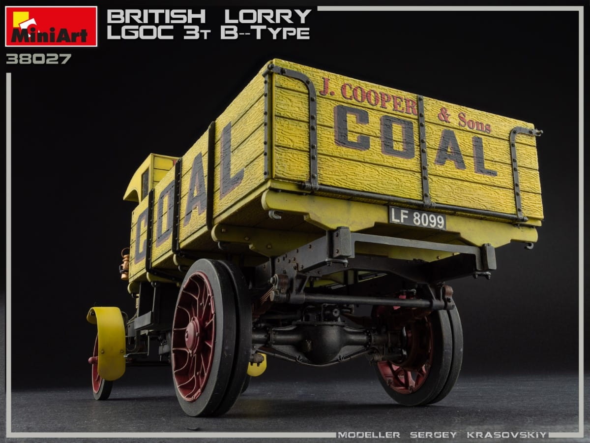 Zdjęcie dodatkowe produktu British Lorry 3t Lgoc B-type 1:35 MiniArt 38027