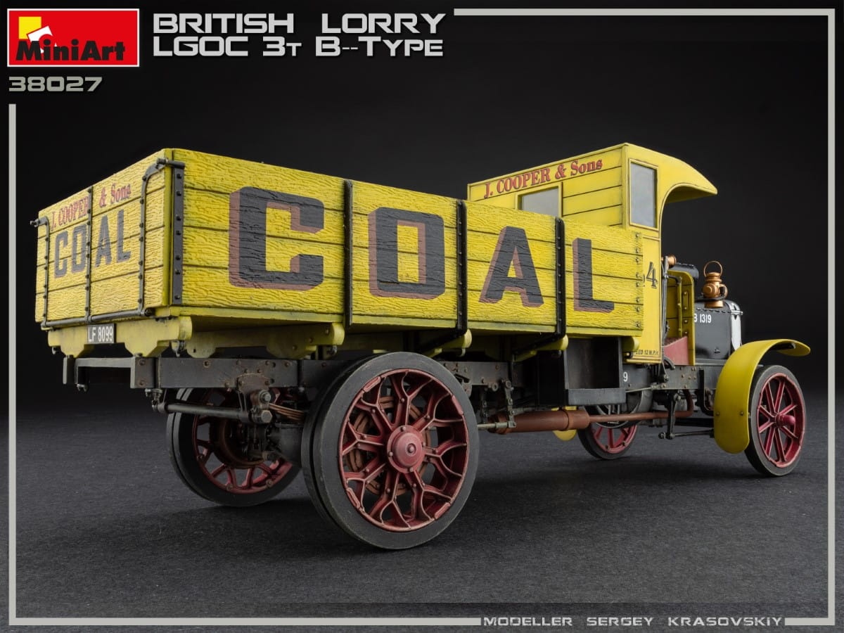 Zdjęcie dodatkowe produktu British Lorry 3t Lgoc B-type 1:35 MiniArt 38027