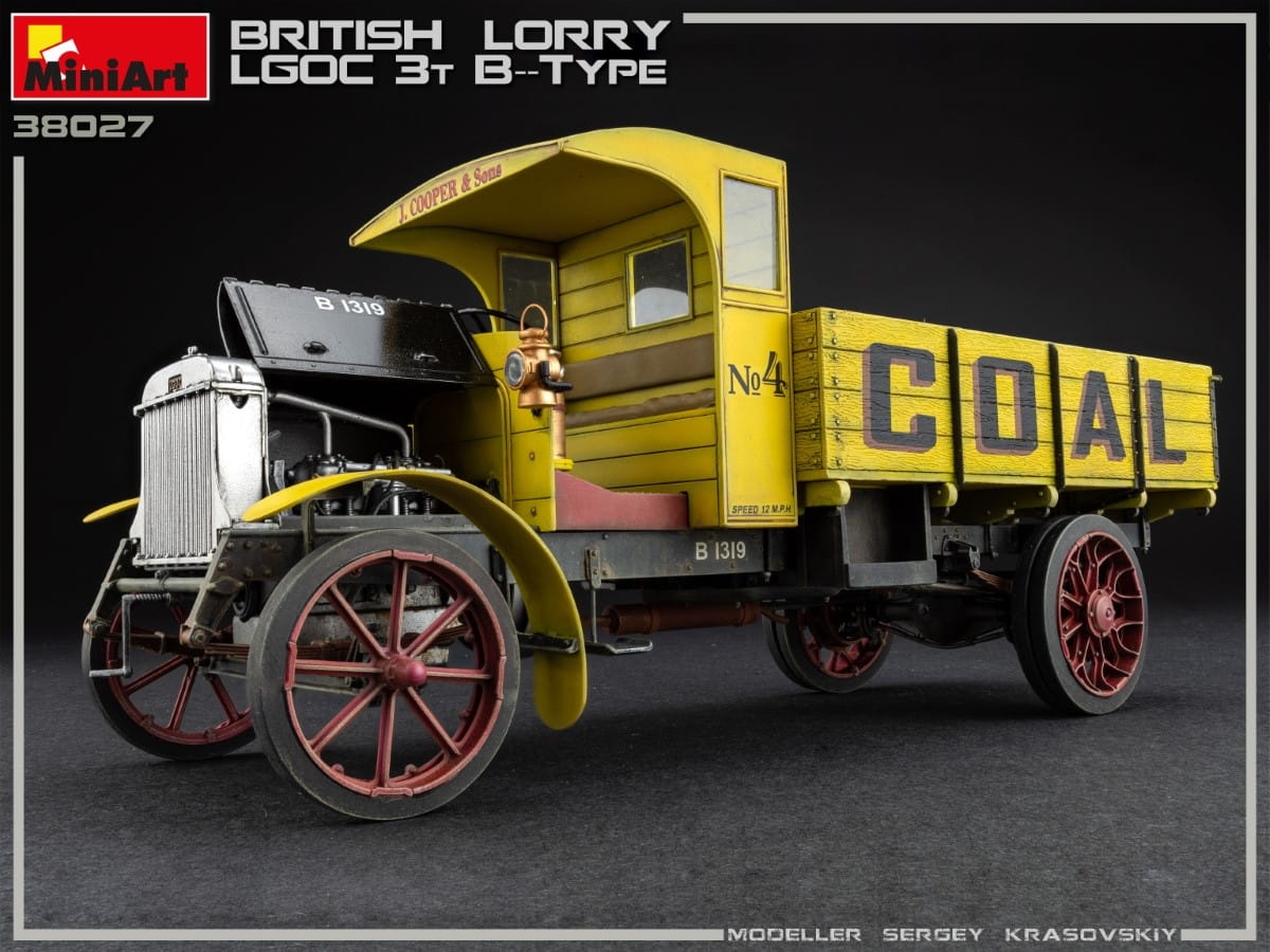 Zdjęcie dodatkowe produktu British Lorry 3t Lgoc B-type 1:35 MiniArt 38027