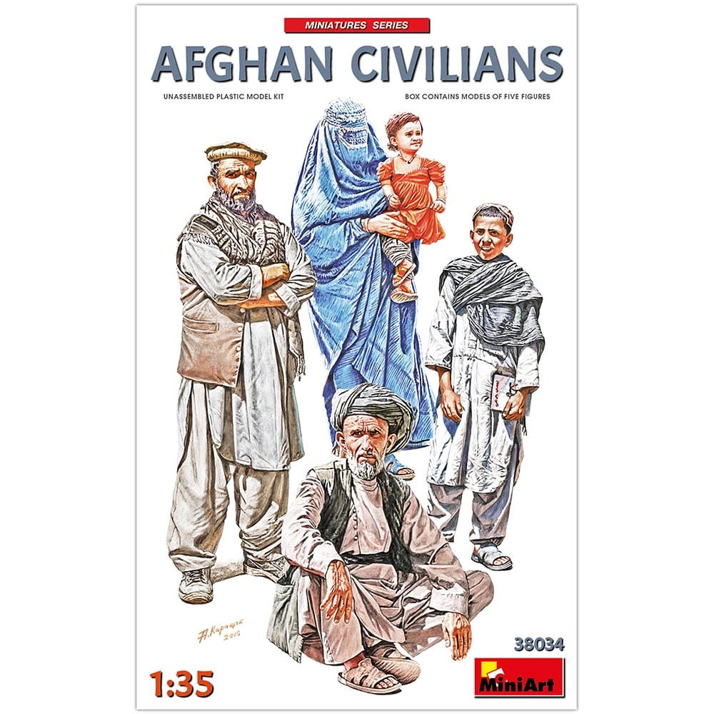 Zdjęcie główne produktu Afghan Civilians 1:35 MiniArt 38034