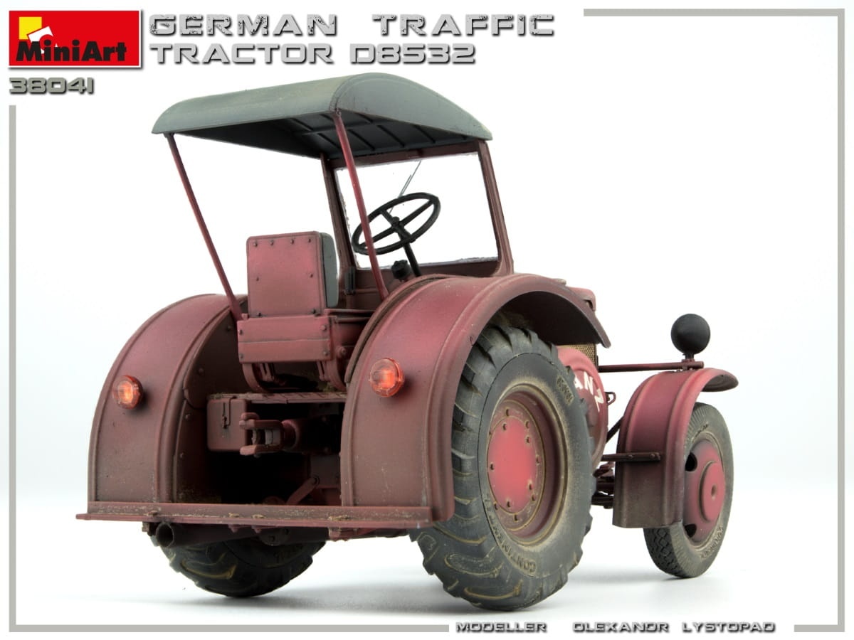 Zdjęcie dodatkowe produktu German Traffic Tractor D8532 1:35 MiniArt 38041