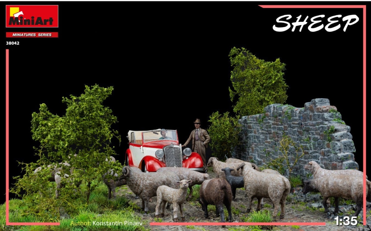 Zdjęcie dodatkowe produktu Sheep 1:35 MiniArt 38042