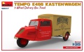 Zdjęcie dodatkowe produktu Tempo E400 Kastenwagen 3-wheel Delivery Box Track 1:35 MiniArt 38047