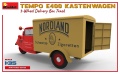 Zdjęcie dodatkowe produktu Tempo E400 Kastenwagen 3-wheel Delivery Box Track 1:35 MiniArt 38047