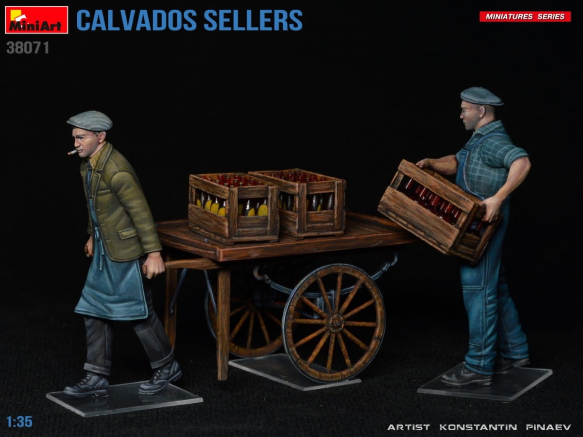 Zdjęcie dodatkowe produktu Calvados Sellers 1:35 MiniArt 38071