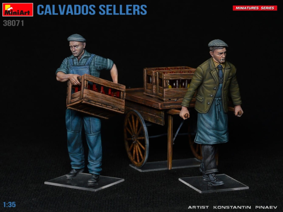Zdjęcie dodatkowe produktu Calvados Sellers 1:35 MiniArt 38071
