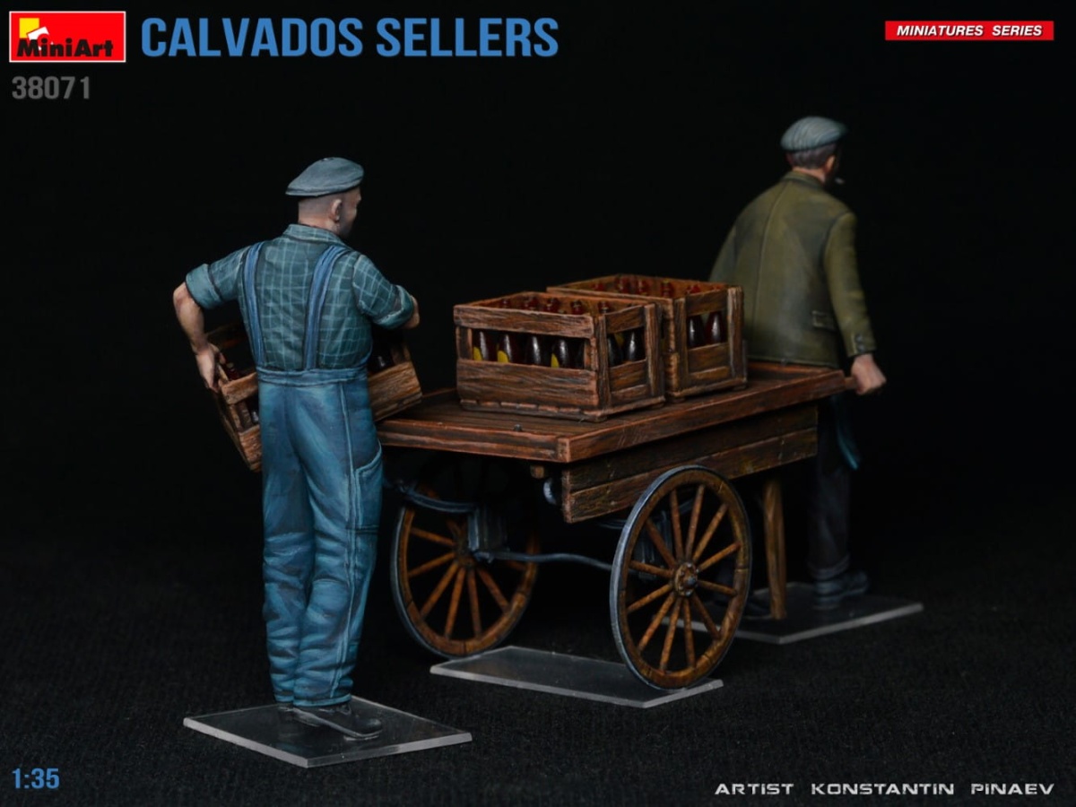 Zdjęcie dodatkowe produktu Calvados Sellers 1:35 MiniArt 38071