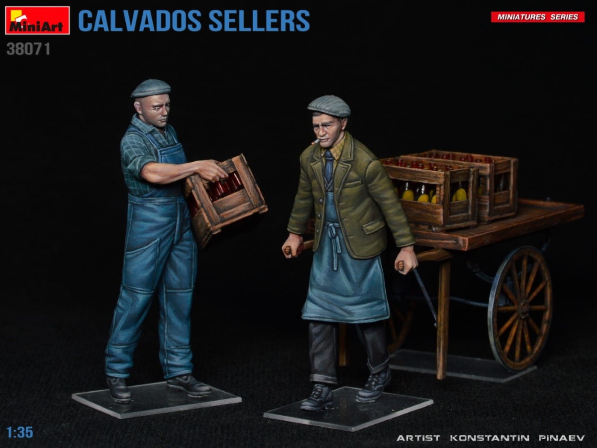 Zdjęcie dodatkowe produktu Calvados Sellers 1:35 MiniArt 38071