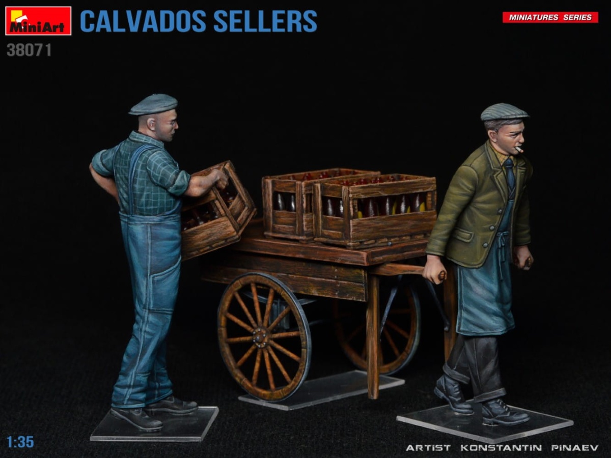 Zdjęcie dodatkowe produktu Calvados Sellers 1:35 MiniArt 38071