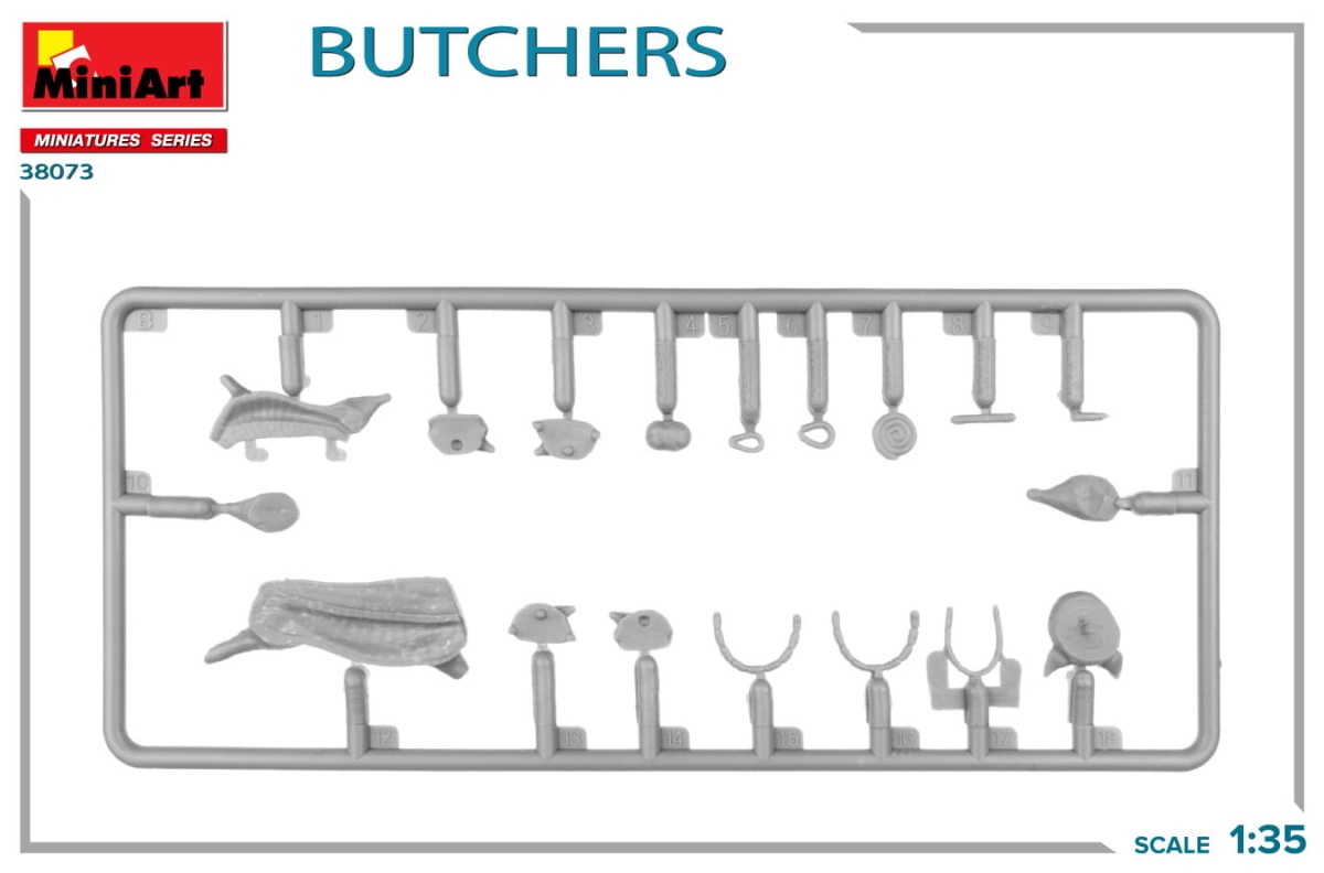 Zdjęcie dodatkowe produktu Butchers 1:35 MiniArt 38073