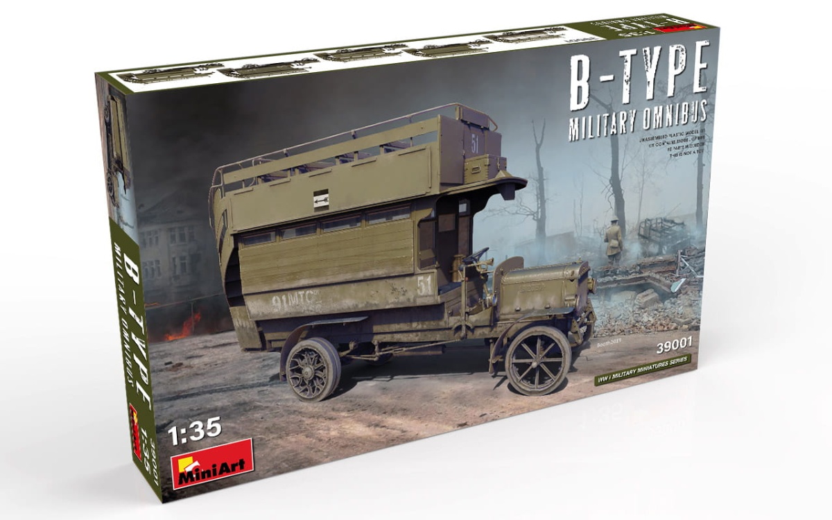 Zdjęcie dodatkowe produktu B-type Military Omnibus 1:35 MiniArt 39001