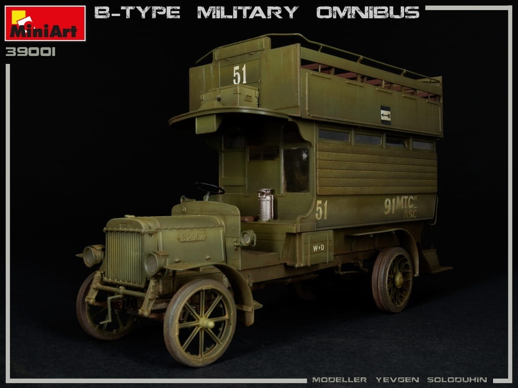 Zdjęcie dodatkowe produktu B-type Military Omnibus 1:35 MiniArt 39001