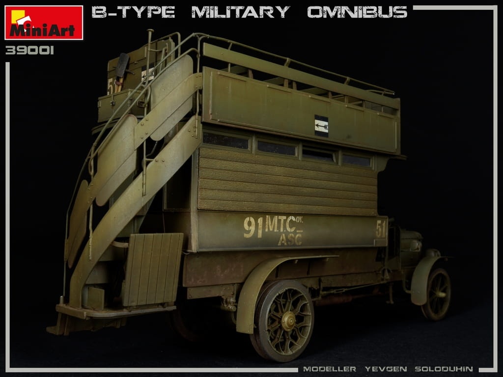Zdjęcie dodatkowe produktu B-type Military Omnibus 1:35 MiniArt 39001
