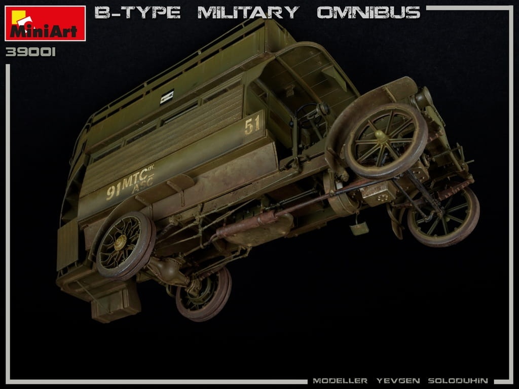 Zdjęcie dodatkowe produktu B-type Military Omnibus 1:35 MiniArt 39001