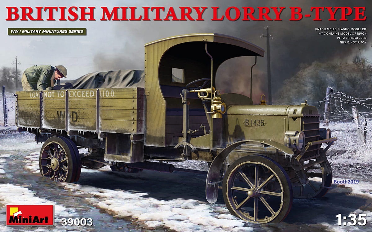 Zdjęcie główne produktu British Military Lorry B-type 1:35 MiniArt 39003