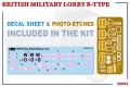 Zdjęcie dodatkowe produktu British Military Lorry B-type 1:35 MiniArt 39003