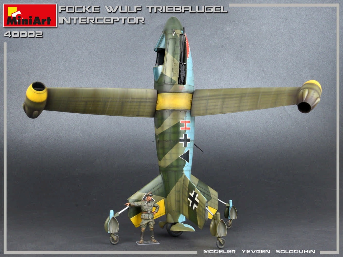 Zdjęcie dodatkowe produktu Focke Wulf Triebflugel Interceptor 1:35 MiniArt 40002