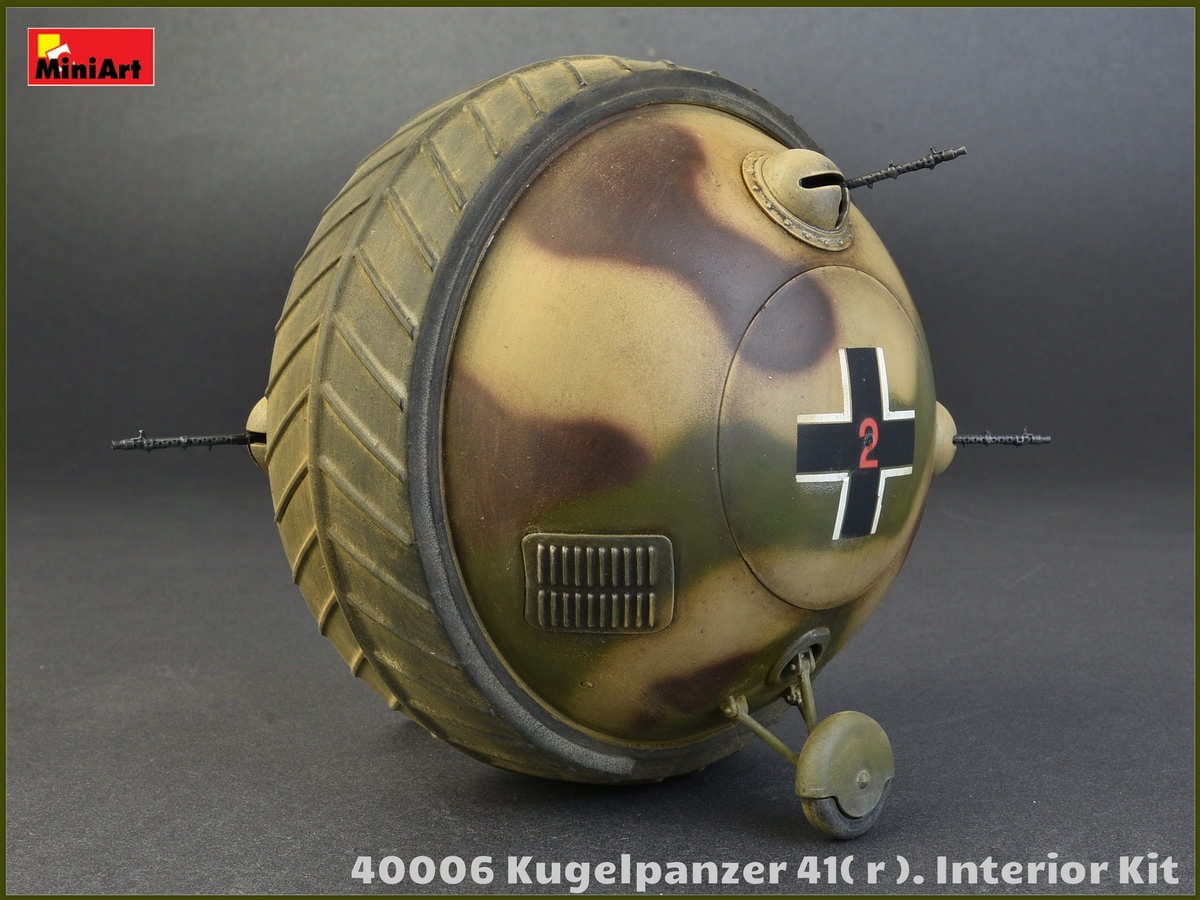 Zdjęcie dodatkowe produktu Kugelpanzer 41( R ). Interior Kit 1:35 MiniArt 40006