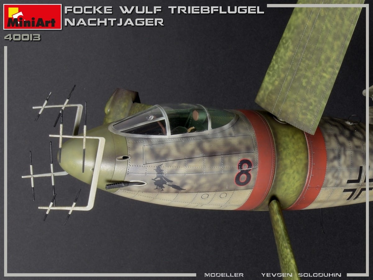 Zdjęcie dodatkowe produktu Focke Wulf Triebflugel Nachtjager 1:35 MiniArt 40013