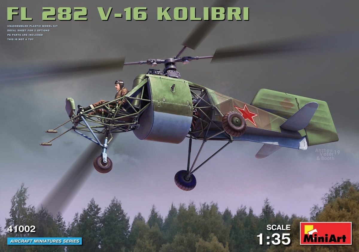Zdjęcie główne produktu Fl 282 V-16 Kolibri 1:35 MiniArt 41002