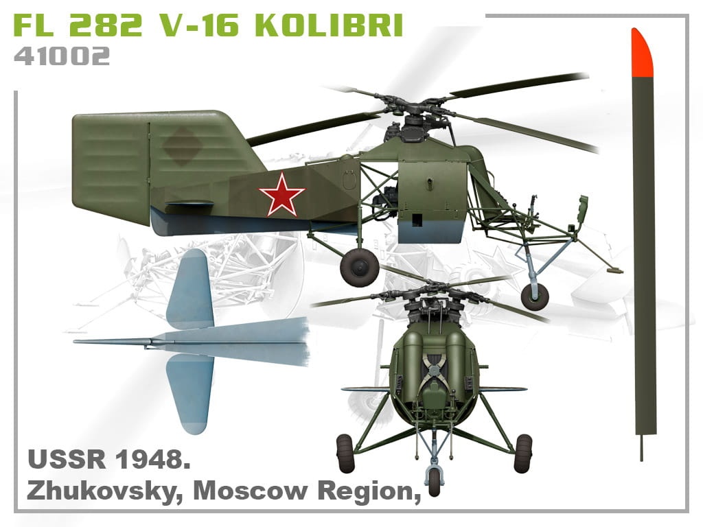 Zdjęcie dodatkowe produktu Fl 282 V-16 Kolibri 1:35 MiniArt 41002