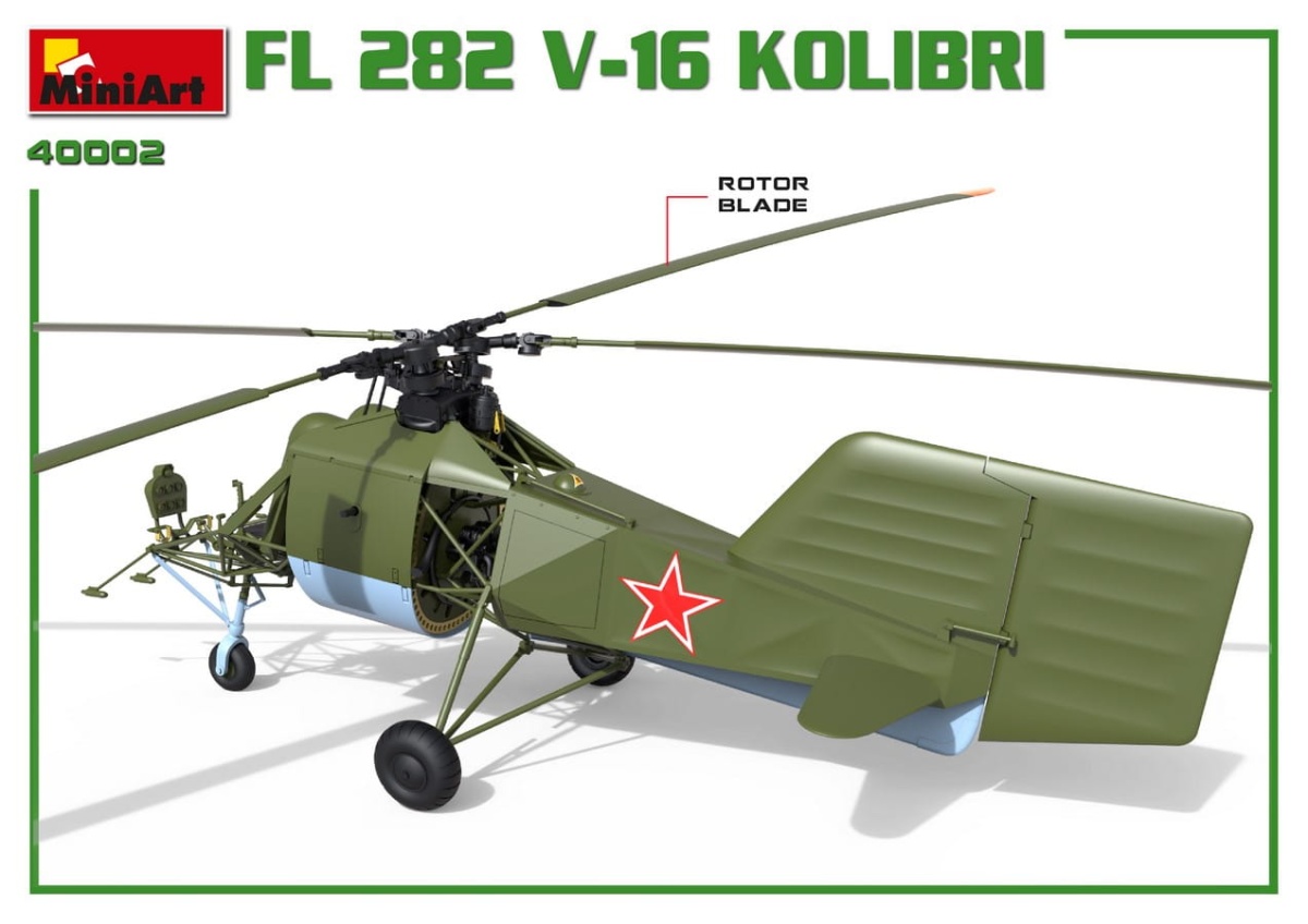 Zdjęcie dodatkowe produktu Fl 282 V-16 Kolibri 1:35 MiniArt 41002