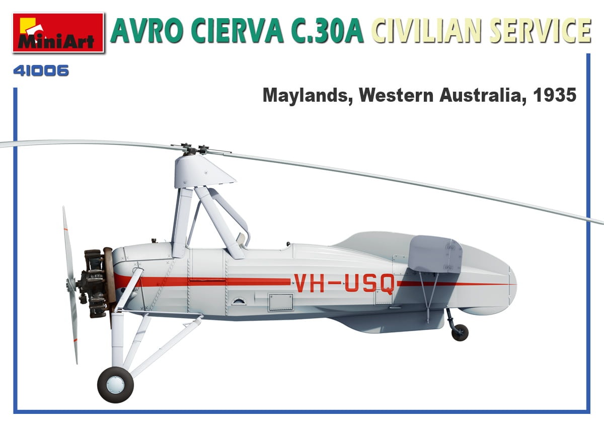 Zdjęcie dodatkowe produktu Avro Cierva C.30a Civilian Service 1:35 MiniArt 41006
