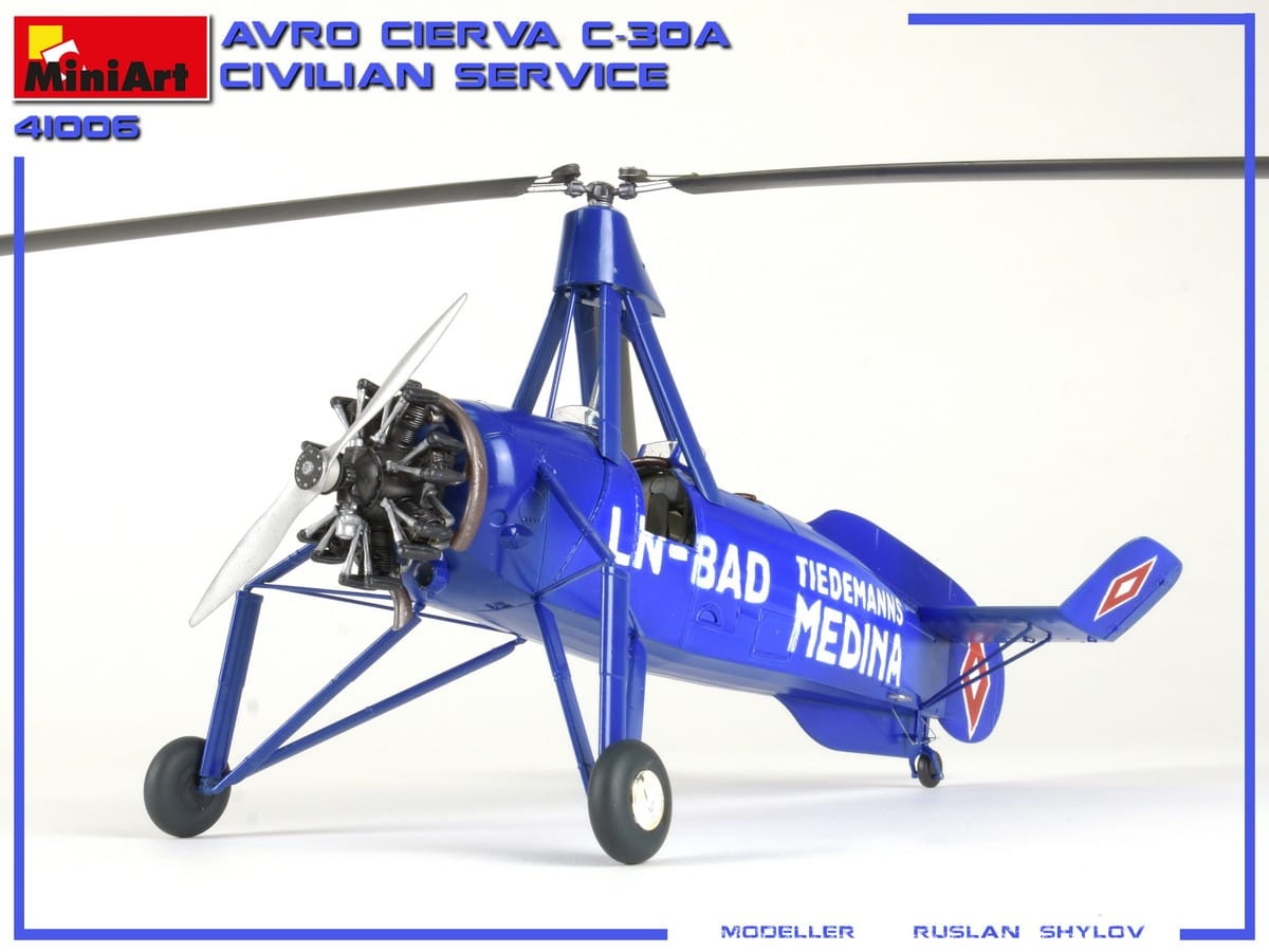Zdjęcie dodatkowe produktu Avro Cierva C.30a Civilian Service 1:35 MiniArt 41006