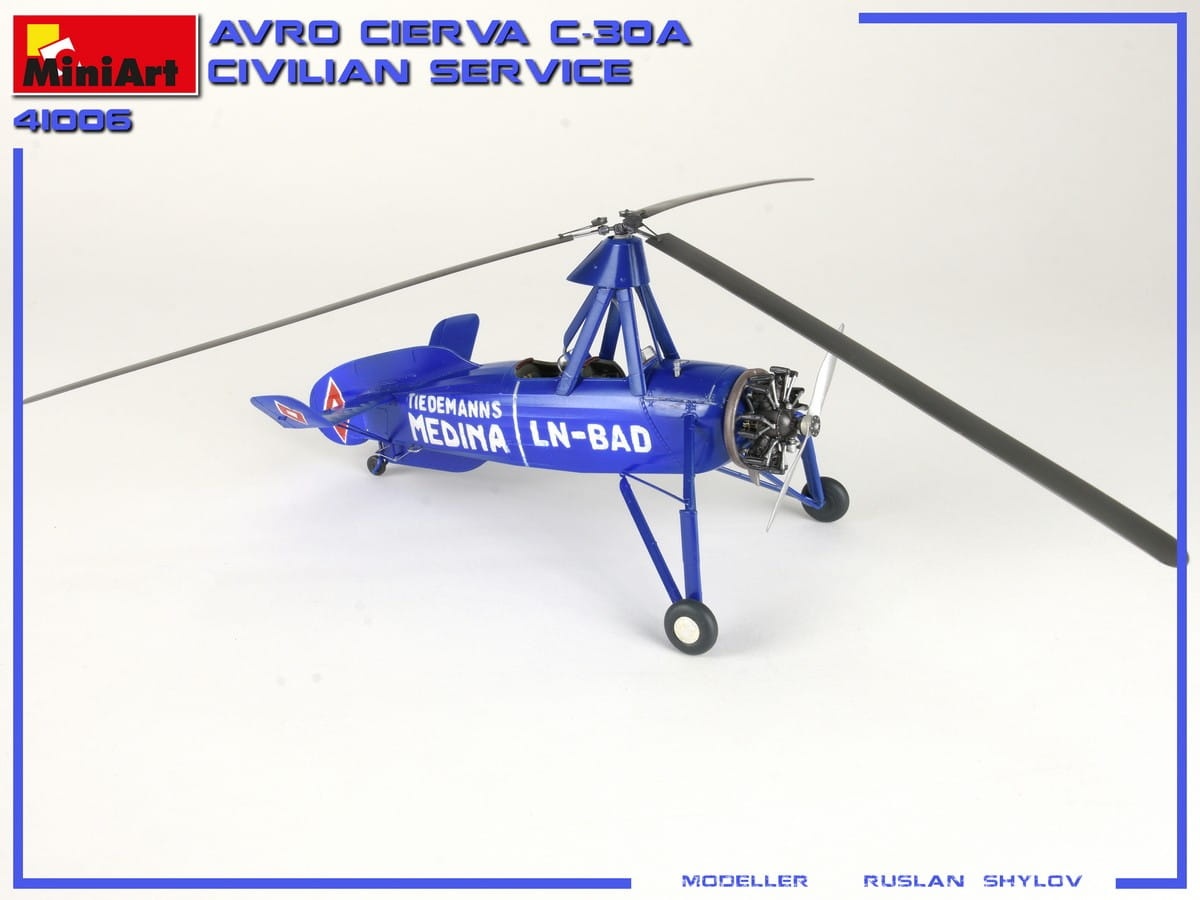 Zdjęcie dodatkowe produktu Avro Cierva C.30a Civilian Service 1:35 MiniArt 41006
