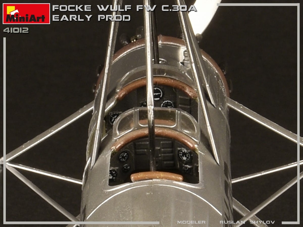 Zdjęcie dodatkowe produktu Focke-wulf Fw C.30a Heuschrecke. Early Prod 1:35 MiniArt 41012