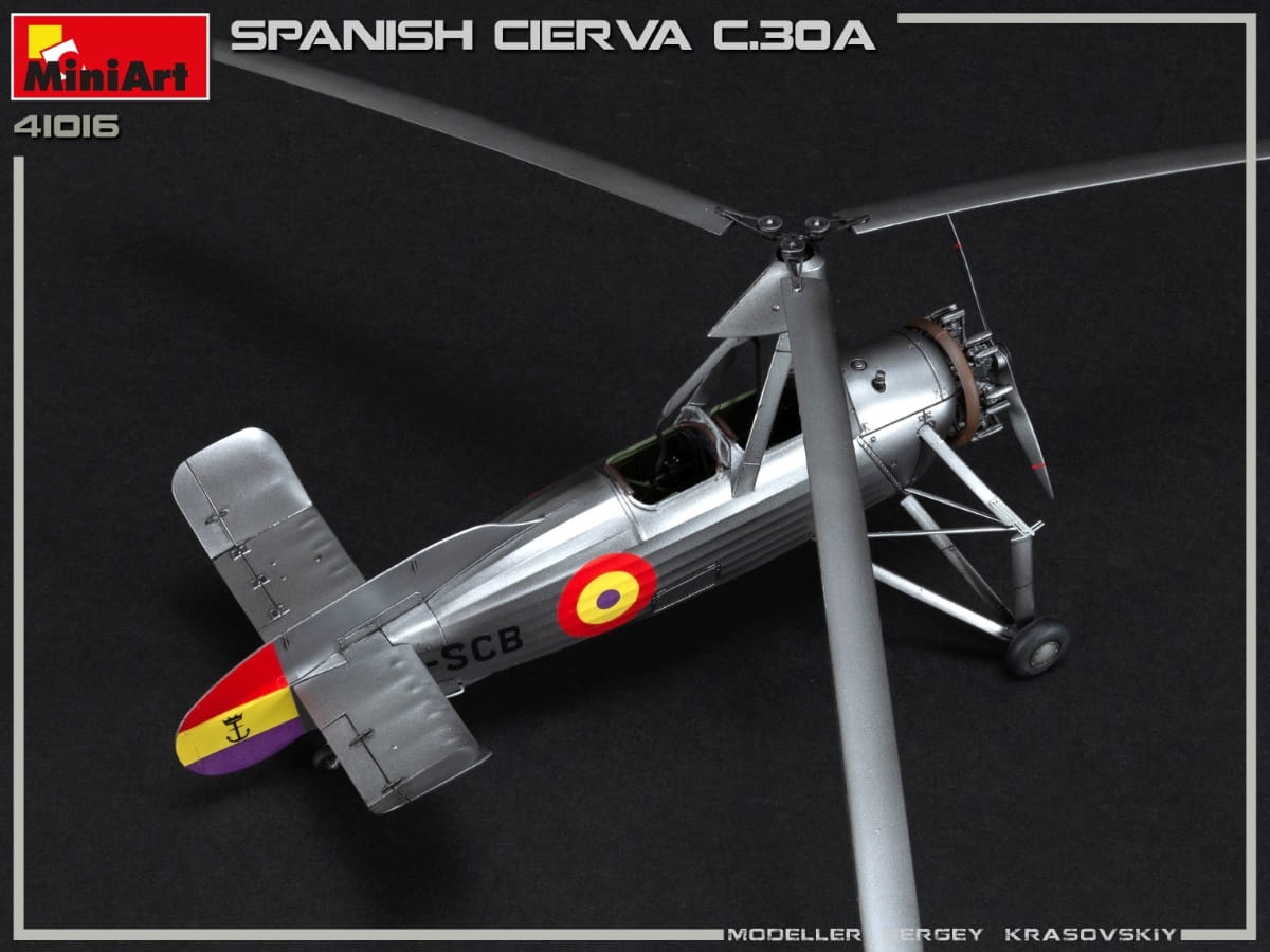 Zdjęcie dodatkowe produktu Spanish Cierva C.30a 1:35 MiniArt 41016
