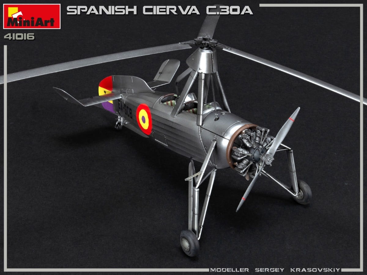 Zdjęcie dodatkowe produktu Spanish Cierva C.30a 1:35 MiniArt 41016