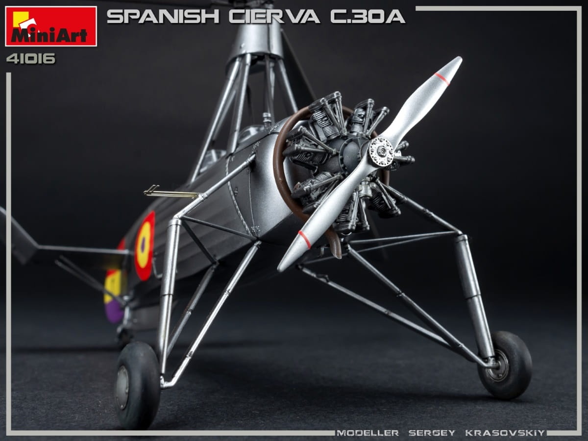 Zdjęcie dodatkowe produktu Spanish Cierva C.30a 1:35 MiniArt 41016