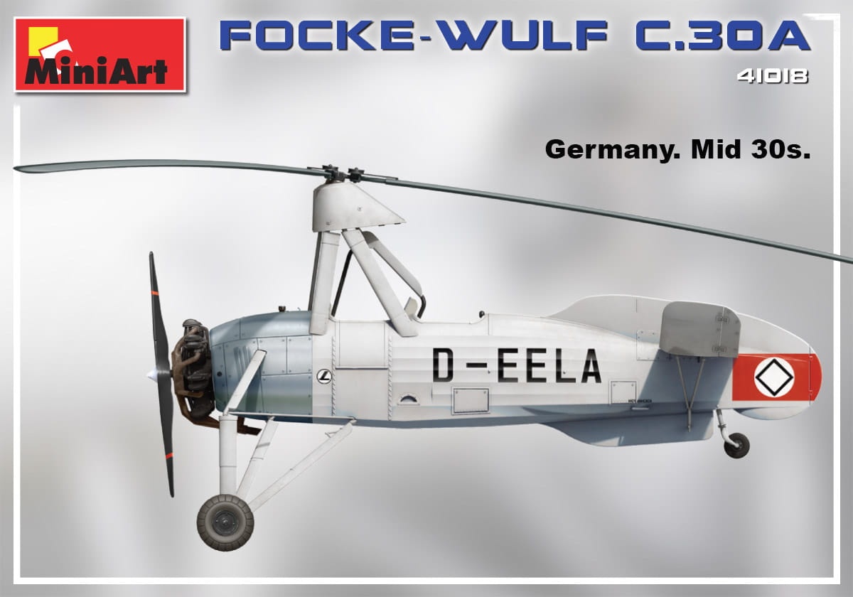 Zdjęcie dodatkowe produktu Focke-wulf Fw C.30a Heuschrecke. Late Prod 1:35 MiniArt 41018