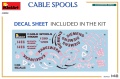 Zdjęcie dodatkowe produktu Cable Spools 1:48 MiniArt 49008