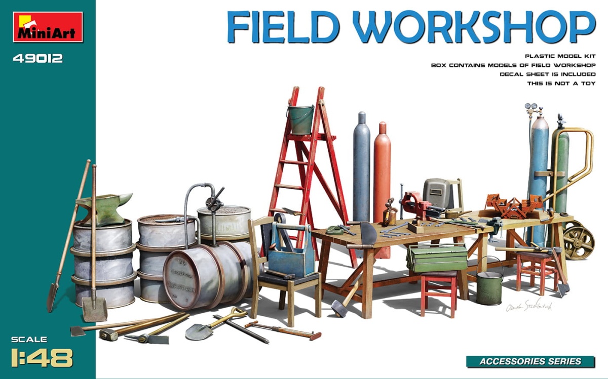 Zdjęcie główne produktu Field Workshop 1:48 MiniArt 49012